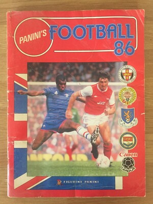1 Day Sale Panini Fußball 86 1986 komplett sehr guter Zustand Original Bestellformulare. EPL & More