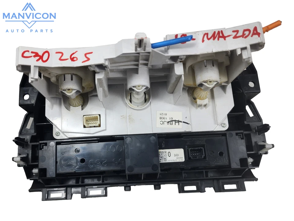 2014-2018 Mazda 3 AC Heater Climate Temperature Control Unit 55 260 OEM - Image 4 of 4