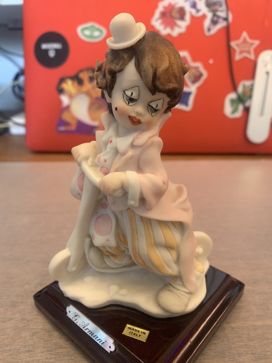Giuseppe Armani Clown On Scooter Porcelain Figurine | eBay