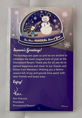 #ad #ad Disney CM Pin Season#x27;s Greetings 2023 Oswald the Lucky Rabbit Disneyland Cast $19.75