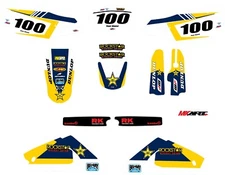 Full Custom Graphic  Kit NIMBLE STYLE Husqvarna TE TC 250 / 450 - 2000 / 2004