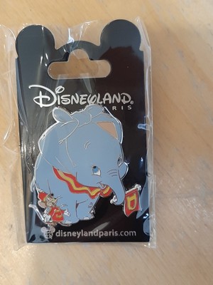Disney Pin 2019 DLP DLRP - Dumbo The Flying Elephant and Timothy Mouse MIB