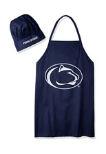 NCAA College Men's Chef Hat and Apron Penn State Nittany Lions