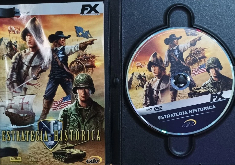 ESTRATEGIA HISTORICA - PC ★ Juego Físico ★ Fx Edición Retro Game  - Imagen 3 de 3