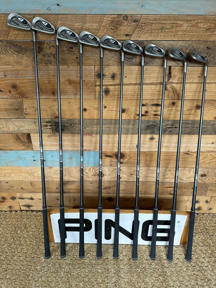Ping i3+ Golf Clubs Irons 3SW Ping Graphite Regular Shafts Grips