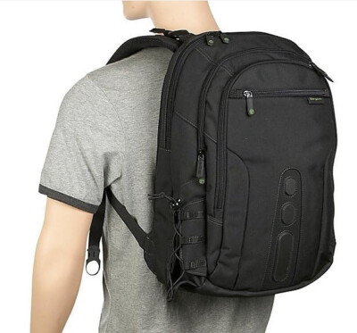 Mochila Para Laptop Targus Spruce Ecosmart Tbb013us-92 Negro | Meses Sin Inter&eacute;s