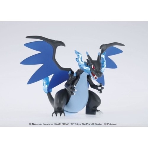 Pokemon Plamo Collection Mega Charizard X NEW Bandai model kit - Picture 2 of 4