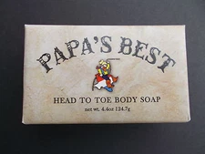 Papa's Best Antifungal Tea Tree Oil Soap For Athlete Foot Jock Itch Acne 25 Bars