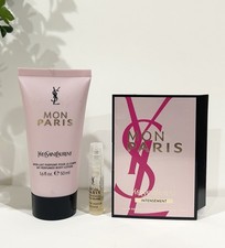 Ysl Mon Paris Body Lotion  Sample Intens ment Perfume Set