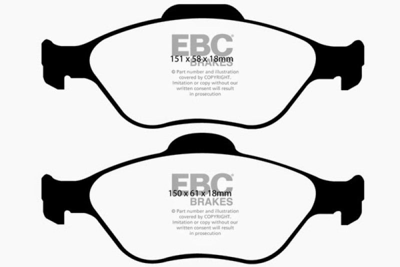 Lotus 2-Eleven 2000 FRONT Brake pad
