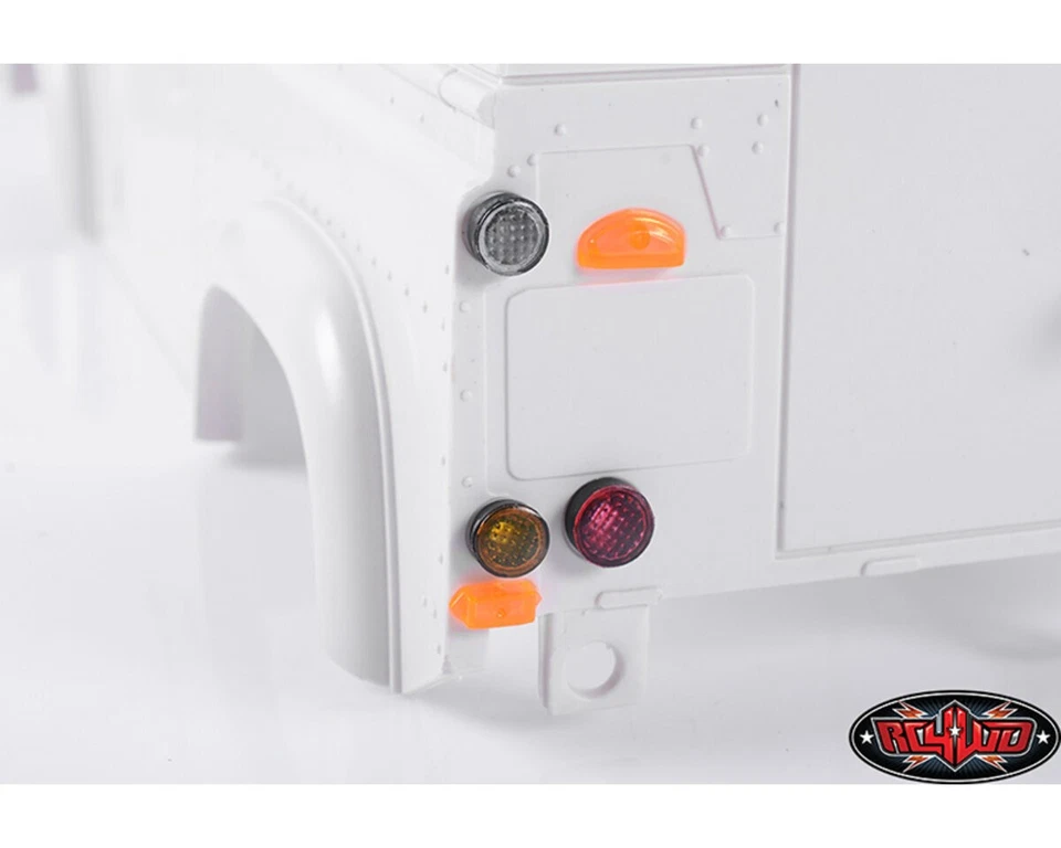 RC4WD 1/10-1/14 D90 Kleine Gelbe Lichtdetailierte RC4VVVC0099 RC4WD Gelande 2 .. - Bild 3 von 3