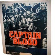 VTG CAPTAIN BLOOD ERROL FLYNN 1935 CED VIDEODISC SELECTAVISION BLACK WHITE