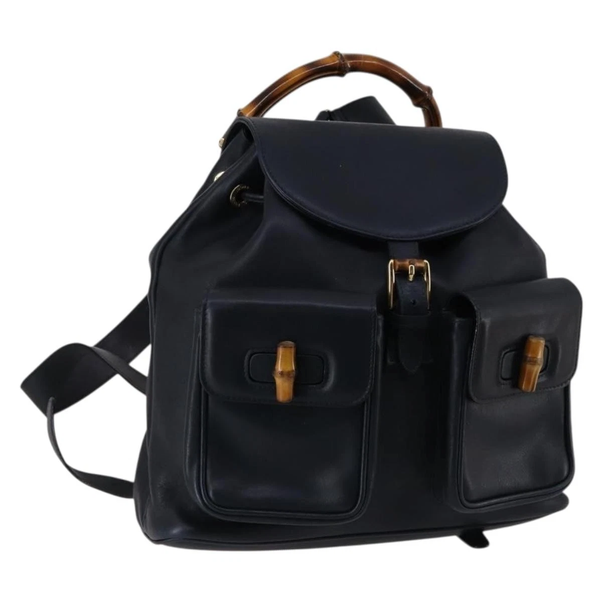 Gucci Bamboo Backpack Blue Bags & Handbags for Women for  display picture 1