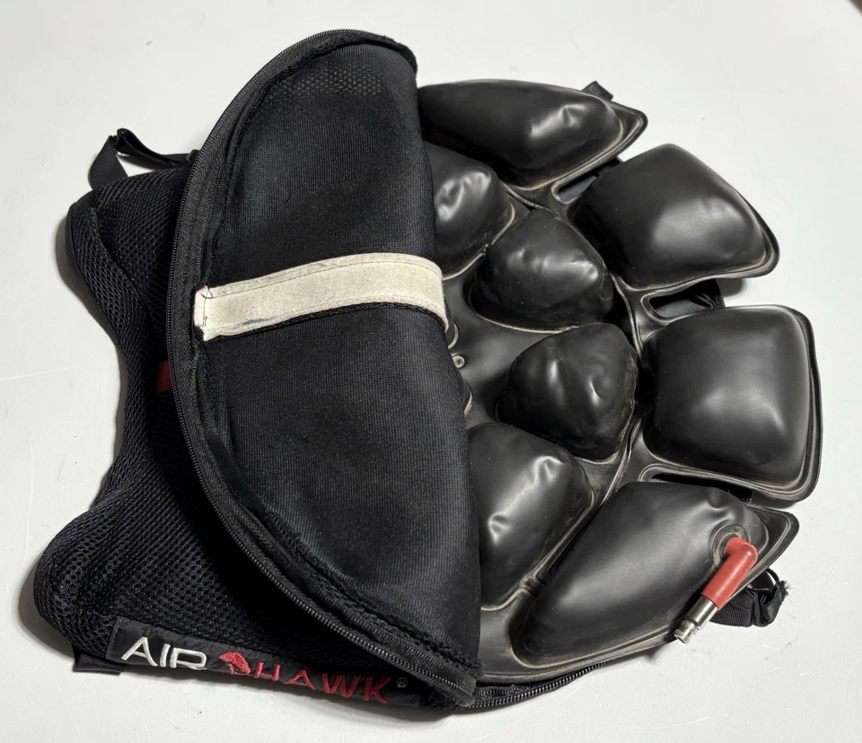 Cojín de asiento de moto Airhawk compatible con Cruiser R grande Foto 2 de 4