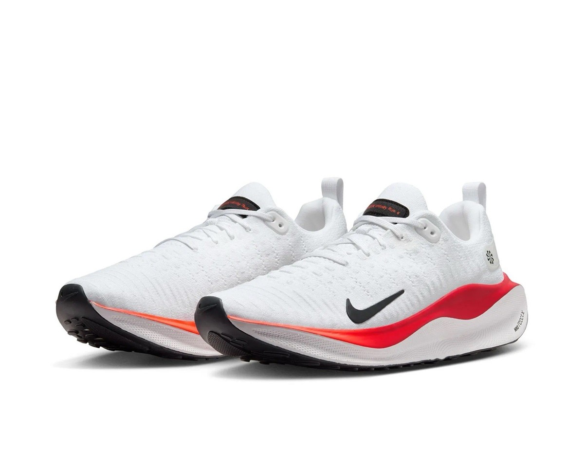 Nike ReactX Infinity Run 4 'White/ Red' Mens Size US 9 Running
