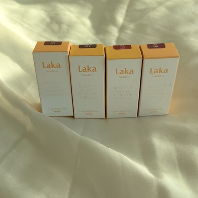 laka & co Fruity Glam Lip Tint Mini 1.9ml 4 pieces lot
