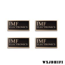 Distintivo logo FMI Electronics altoparlante personalizzato 63 mm (2,48") X 28,5 mm (1,22")