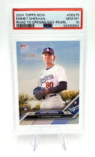 2024 Topps Now Road To Opening Day #OD275 Emmet Sheehan RC PSA 10 /199 Dodgers