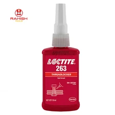 Henkel Loctite 263 (50 ML )Red High Strength Threadlocker for permanent locking