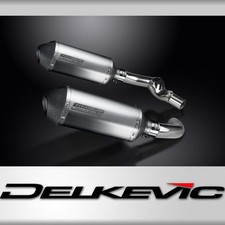 Honda CBR1000F 1987-1999 Echappement KIT-Silencieux 260mm X-Ovale Titane