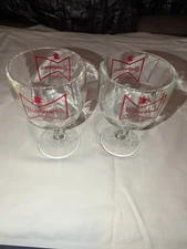 Vintage Budweiser Goblets
