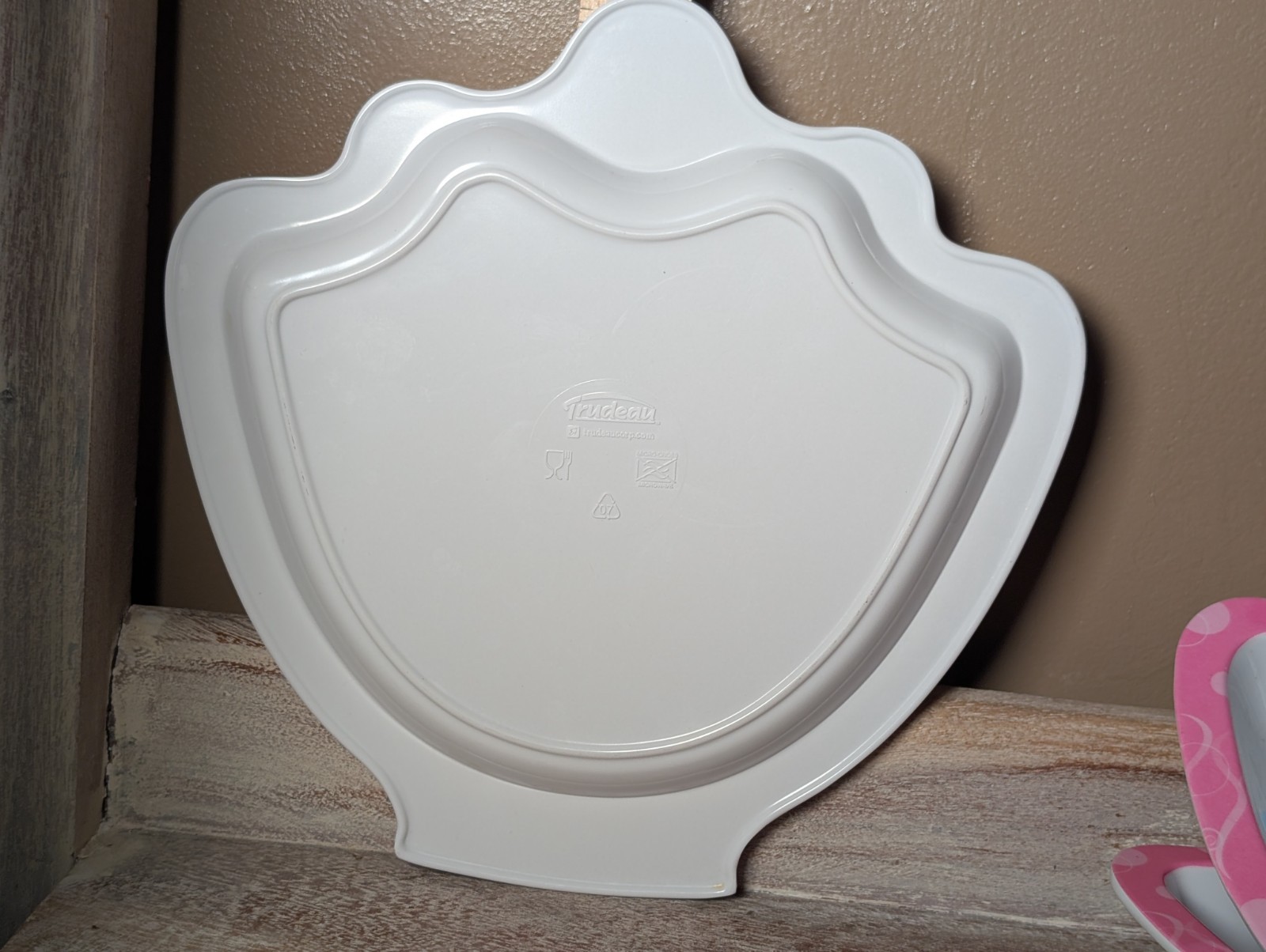 Barbie Mermarina Shell Shaped Plate & Bowls Zak Designs Vintage