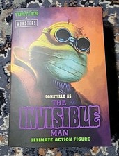Invisible Man Donatello NECA TMNT Ninja Turtles Universal Monsters Figure New