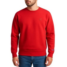 Champion Men's Medium Red Sweatshirt Crewneck Classic