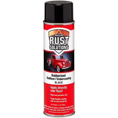 Ags Rust Solutions Flexible Rubberized Undercoating And Bedliner Aerosol Spray
