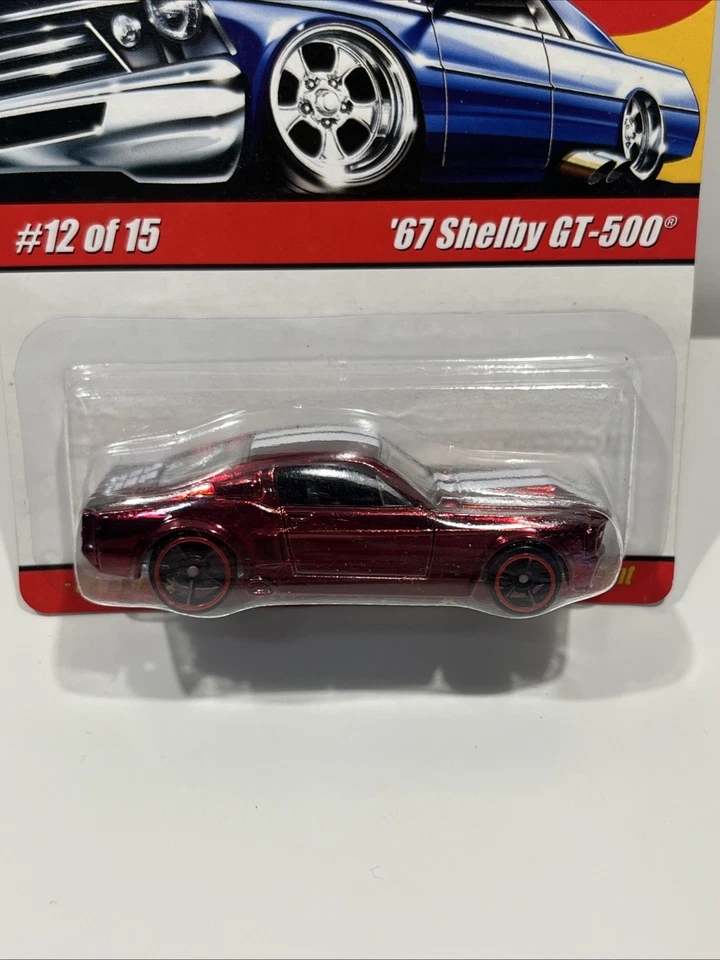 Hot Wheels Modern Classics #12 1967 Shelby GT-500 Red 2007 I23 - Image 2 of 4