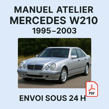 Manuel Atelier Mercedes W210 1995-2003 Revue Technique Français RTA CD PDF