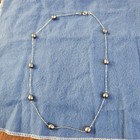 18kt White Gold Tahitian Pearl 8" Necklace — photo 1