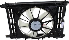 Fits COROLLA 09-13 RADIATOR FAN ASSEMBLY, Single Fan, 1.8L , w/ Shroud Cover, w/