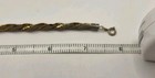 Vintage Faux Gold Woven Twist Bracelet 8 Inches — photo 3