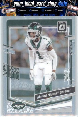 2023 Donruss Optic Holo #149 Ahmad ''Sauce'' Gardner New York Jets