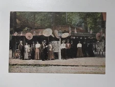 Owler's Busy Corner, Sylvan Beach, NY - C1913 Postcard