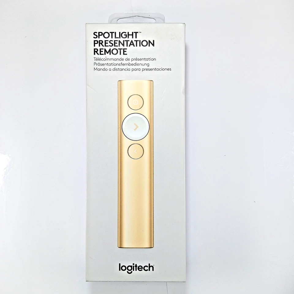 Logitech Spotlight Presentation Remote - Gold (910-004864) - image 3 of 4
