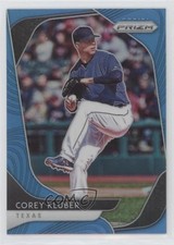 2020 Panini Prizm Tier II Mega Box Carolina Blue Prizm Corey Kluber #167 0to2