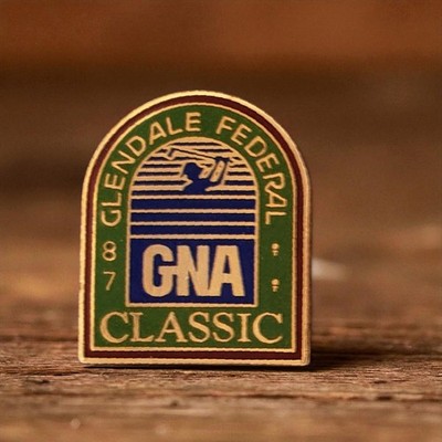 Vintage Glendale Federal GNA Classic Golf Tournament Pin California 1987