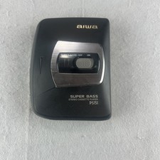 Aiwa HS-PS151 Cassette Player Walkman Super Bass With Head Phones Tested Works