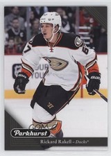 2017-18 Upper Deck Parkhurst Black Rickard Rakell #8 0c3