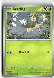 Deerling 006/086 Scarlet & Violet White Flare Common
