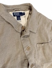 Vintage 90s Polo Ralph Lauren XXL 100% Linen ...