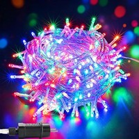 LED Lichterkette 10M 100LED Bunt Strombetrieben FüR AußEn Innen Deko