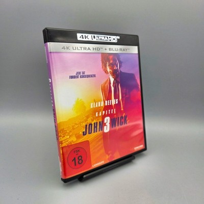 John Wick - Kapitel 3 4K Ultra HD Blu-Ray Film mit Keanu Reeves