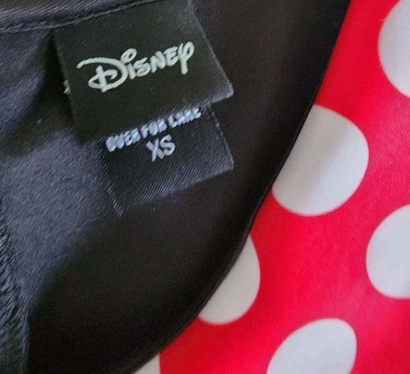 MINNIE MOUSE DISNEY Women's Sz XS COSTUME ANY TIME DRESS