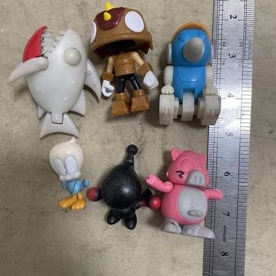 Sega Sonic the Hedgehog 2-3 In Prototype Figure-6 Pcs Jakks Sets as Pic