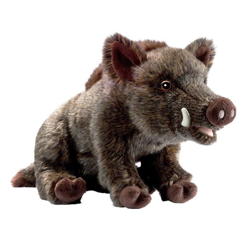 Anima 1713 Wild Boar Lying 35 cm Stuffed Animal Plush Toy