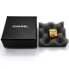 Anello Chanel anello oro strass colore bianco misura USA 7-7,5 mai usato con ...