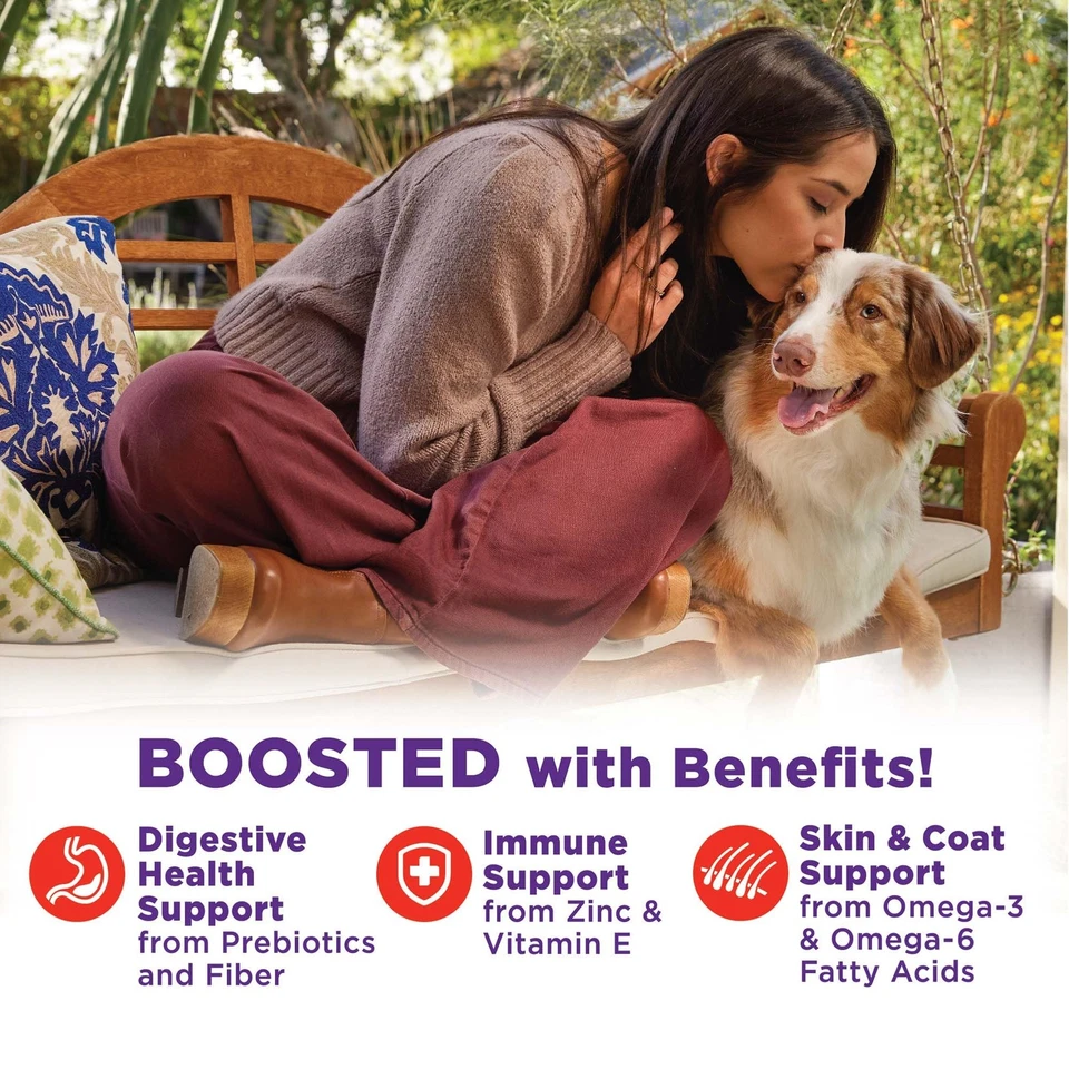 Cuenco Boosters adornos abundantes, adorno de comida húmeda para perros pequeños, medianos y grandes... Foto 3 de 4